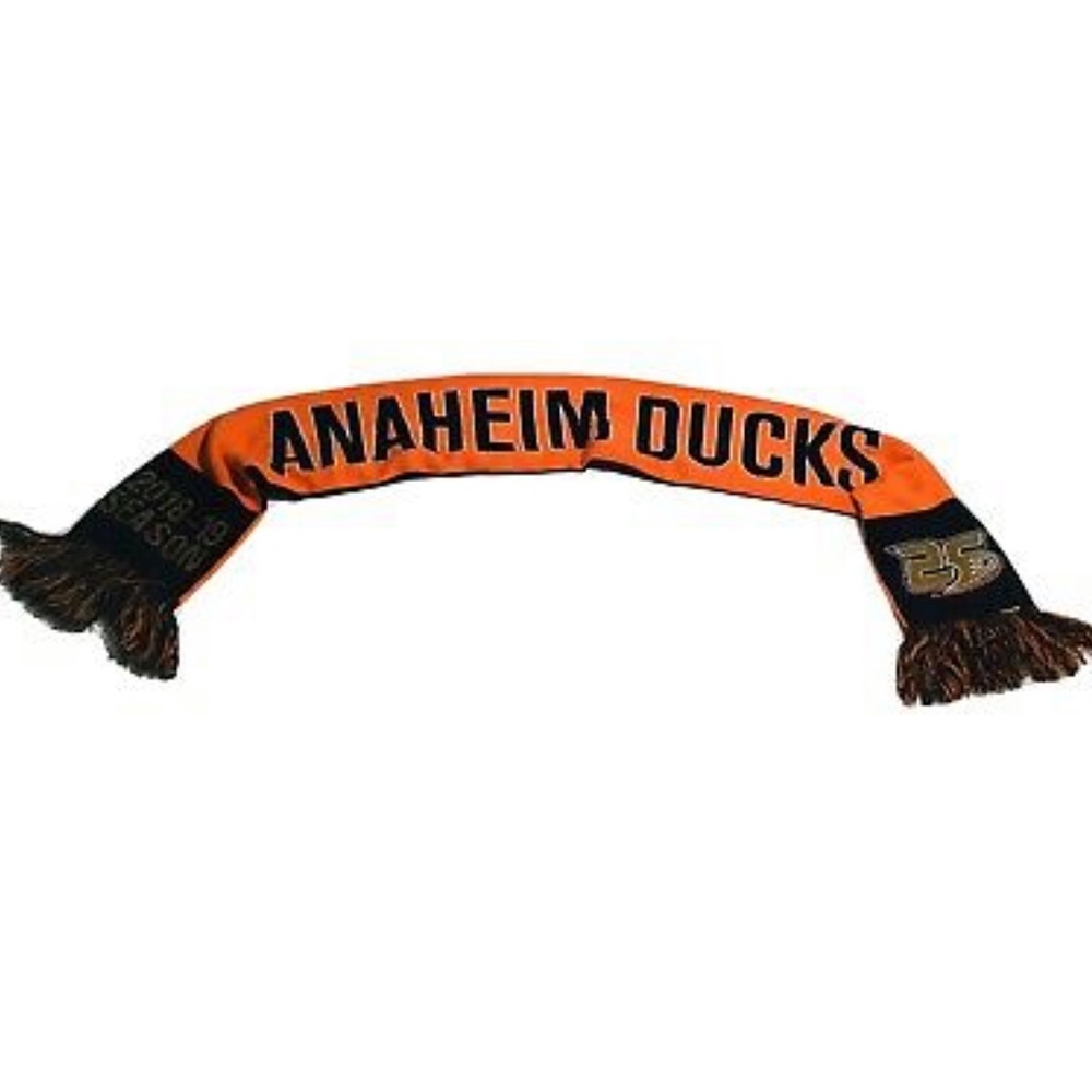 2018-2019 Anaheim Ducks Orange Alliance Scarf